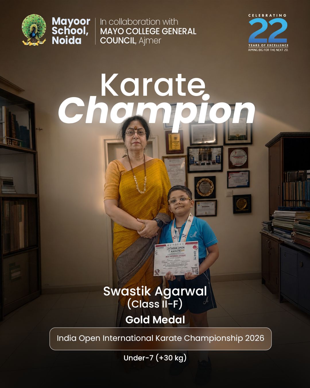 Kicking His Way to Success: Swastik Agarwal Wins Gold